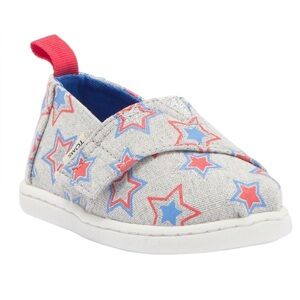 TOMS Classic Alpargata Glow In The Dark Star Slip Ons